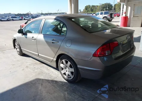 2006 Honda Civic Lx z USA, uszkodzony, nr VIN 1HGFA16526L123534